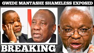 Gwede Mantashe In Hot Water After His Secrets And Dirty Affairs Got Exposed This Morning [upl. by Yeltnarb]