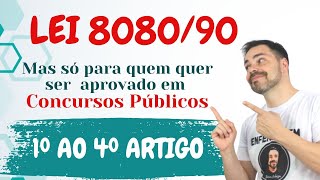 Lei 808090  Conheça a Lei que Regulamenta o SUS  DICAS de como é cobrado em CONCURSOS PÚBLICOS [upl. by Amik]