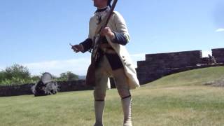 Fort Ticonderoga Musket Demo 2013 [upl. by Sharla739]