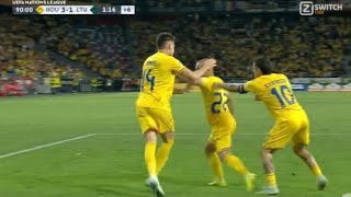 Romania vs Lithuania 31 All Goals and Extended Highlights UEFA Nations League 202425 [upl. by Ambrosia]