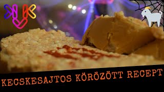 A legjobb körözött recept  Kecskesajtos fehérhagymás körözött [upl. by Snah616]