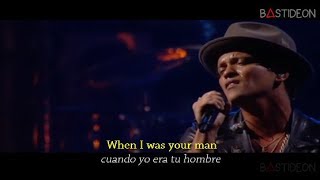 Bruno Mars  When I Was Your Man Sub Español  Lyrics [upl. by Niveb]