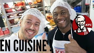 On passe en CUISINE à KFC  VLOG 482 [upl. by Nhguavahs]