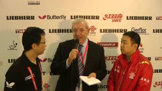 Liu Guoliang  Interview 2013 WTTC [upl. by Hamel765]