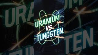 Uranium vs Tungsten  Which One Wins  shorts uranium chemistry experiment tungsten facts [upl. by Aipmylo126]