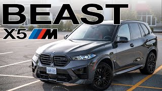 2024 BMW X5 M Competition Review  ITS A BEAST [upl. by Aisayn]