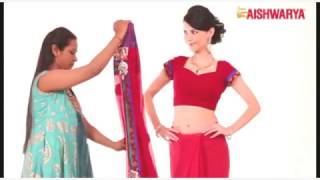 Draping a Ready Pleated Saree [upl. by Meagan]