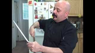 Knife Sharpening How To Use A Sharpening Steel Part 1 [upl. by Airemahs587]