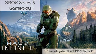 Halo Infinite  Investigate The UNSC Signal XBOX Series S  No Commentary [upl. by Rubinstein]