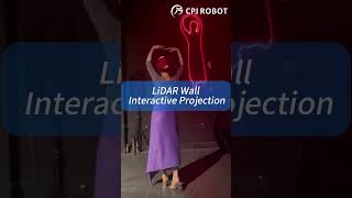 CPJ ROBOT interactive LiDAR projection creates a mesmerizing dance party lidar [upl. by Ellivro494]