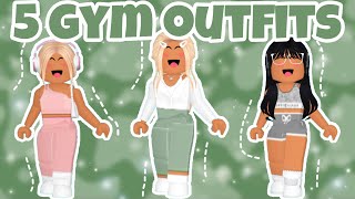 5 Gym Outfit Codes for Bloxburg  SiimplyDiiana [upl. by Pirri]