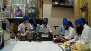 Neeldhari Kirtan  Asa Di Vaar in Hazuri of Sambhi Wale Maharaj Ji in Thailand 1072018 [upl. by Ialocin]