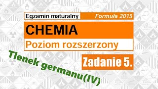 Zadanie 5 MATURA chemia 2024 Formuła 2015 [upl. by Zenobia]