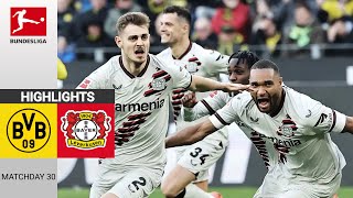 Borussia Dortmund  Bayer leverkusen  11  Zusammenfassung  1 Bundesliga [upl. by Aenyl424]