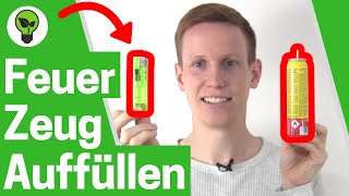 Feuerzeug Auffüllen ✅ULTIMATIVE ANLEITUNG Wie Gasfeuerzeug Nachfüllen amp BIC Clipper mit Gas Füllen [upl. by Chancelor]