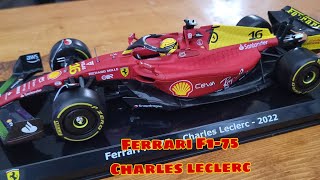 Unboxing Ferrari F175 124 Charles Leclerc 2022 [upl. by Norvil45]