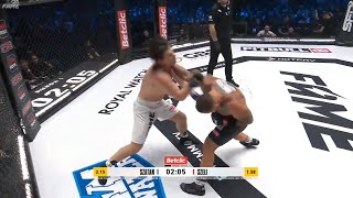 FAME MMA 20 NATAN MARCOĹ VS SZELI SKRĂ“T WALKI Z KOMENTARZEM [upl. by Melly]