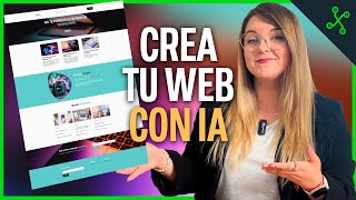 CREA TU PÁGINA WEB FÁCIL Y RÁPIDO CON ESTA HERRAMIENTA CON IA  Hostinger [upl. by Kcorb]