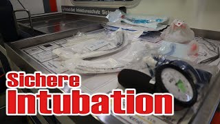 Optimale Notfallnarkose mit der Intubationsschablone  Narkosezeug [upl. by Anirual]