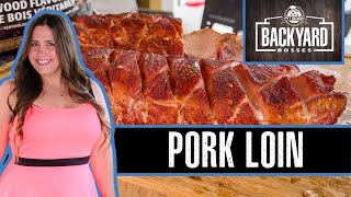 How to Smoke BBQ Pork Loin on a Pellet Grill  Pit Boss Grills [upl. by Chucho]