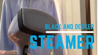 Black and Decker Advanced Handheld Steamer Review [upl. by Remington]