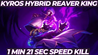 Wayfinder Kyross Retribution  Reaver King 1min 21 Sec  Hybrid Build Done Right [upl. by Acirderf]