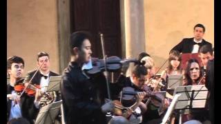 20080621 Jooyoung Oh plays Paganini violin concerto No1 in Lecco Italy [upl. by Zoilla]