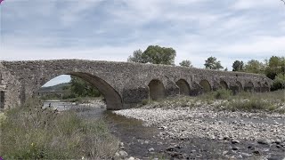 Le pont romain de Viviers Ardèche  France [upl. by Ylicic]