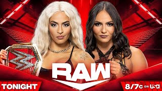 RAW  Zelina Vega Vs Kiana James [upl. by Laufer984]