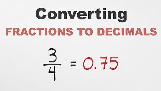 Converting Fractions to Decimals by Math Teacher Gon [upl. by Ecinehs]