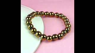 Hematite Stone Bracelet [upl. by Michelle57]