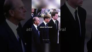 Princes William and Harry walk behind Princess Dianas coffin [upl. by Leda413]