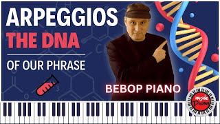 Piano Bebop Language Unveiling the Role of Arpeggios in Jazz Improvisation [upl. by Allemaj]