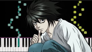 How to Play quotLs Theme from Death Notequot on Piano [upl. by Pincas]