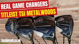 REAL GAME CHANGERS – Titleist TSi metalwoods review [upl. by Yahsan]