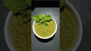 Pudina Chutney Recipe in Tamil Mint ChutneyShorts [upl. by Annaoj]