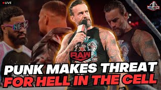 WWE Raw 91624 Review  CM Punks Hell In A Cell Promo Bronson Reed amp Braun Strowman DESTROY [upl. by Alitha630]