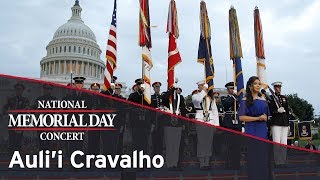 Aulii Cravalho performing on the 2017 National Memorial Day Concert [upl. by Revorg]