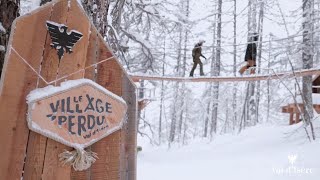 Val dIsère  A la découverte du Village Perdu notre nouvelle aire de jeu [upl. by Leidba]