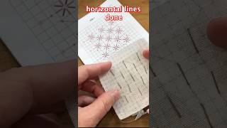 Crossing the Lines Perfecting Your Sashiko Pattern [upl. by Allveta]