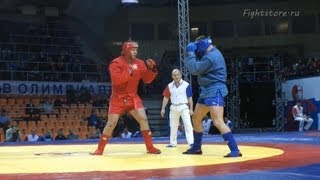 Aleksander Emelianenko Russia vs Alexei Knyazev Russia  Sambo Russia Moscow [upl. by Anilatak521]