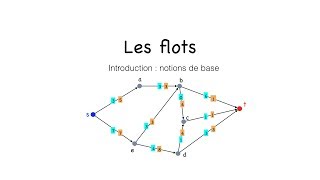 Flots 1  introduction et notions de base des flots graphes [upl. by Oecam23]