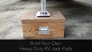 Heavy Duty RV Jack Pads [upl. by Robina581]