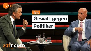 Kontroverse Debatte nach Angriff auf Politiker  Markus Lanz vom 18 April 2024 [upl. by Etnoj]