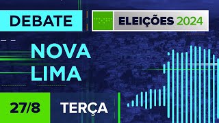 Debate com candidatos à Prefeitura de Nova Lima  Eleições 2024 [upl. by Eremihc145]