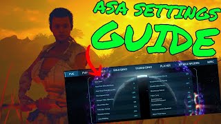 Ark Survival Ascended SINGLE PLAYER SETTINGS GUIDE [upl. by Dehsar243]