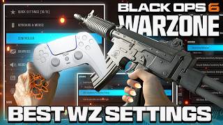 The ONLY BO6 Warzone Settings Guide You Need Pro Aim Movement High Kills amp More Wins [upl. by Leahcin612]