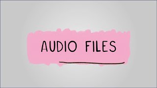 Audio Files  R093 Creative iMedia in the Media Industry [upl. by Assirolc]