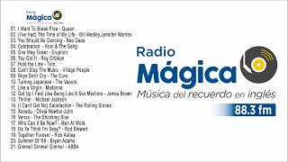 Radio Mágica 883  Feliz Año 2022  Musica del Recuerdo en Ingles 7  Exitos 70 y 80 [upl. by Naivat]