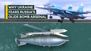 Russias retrofitted glide bombs launched out of air defences range [upl. by Erick]